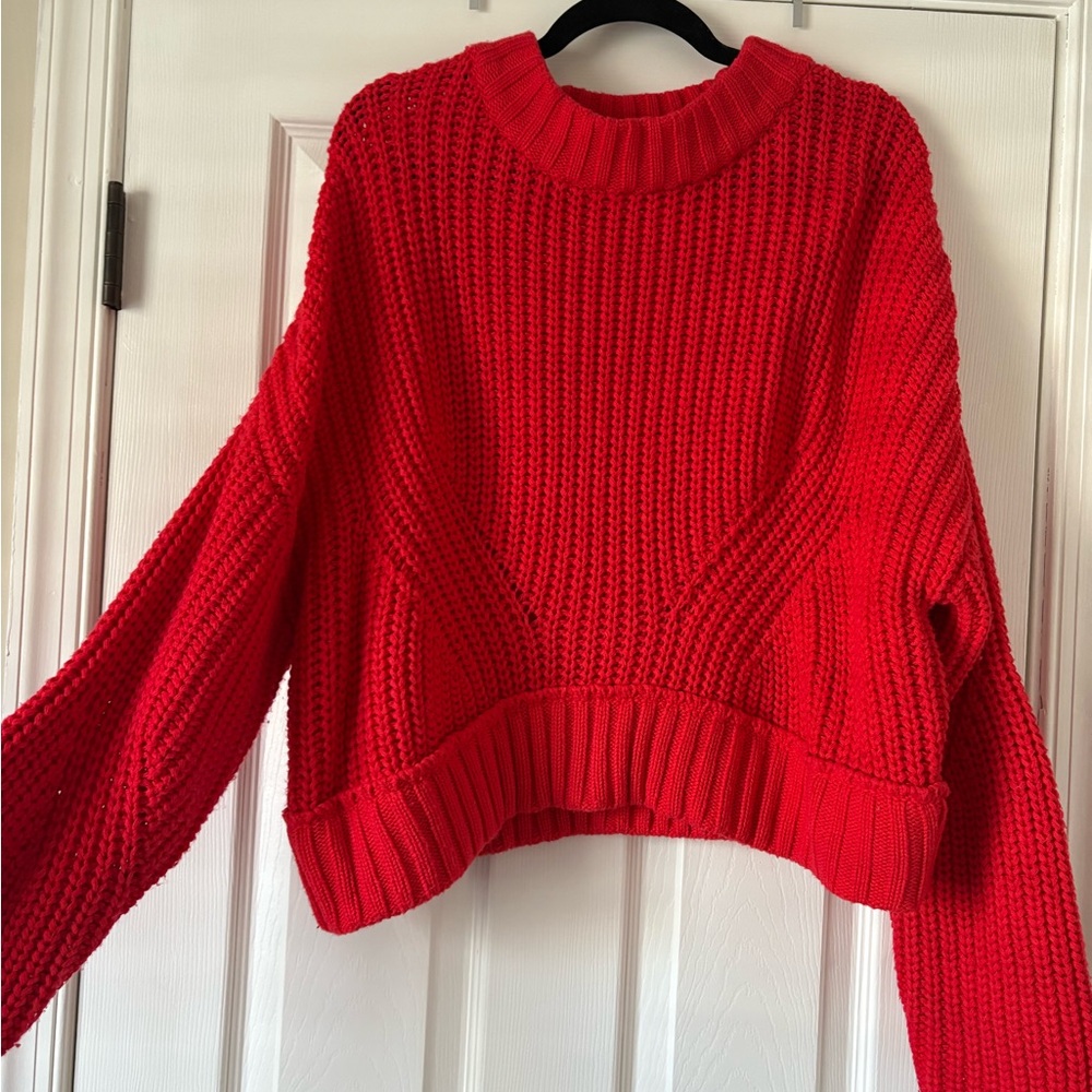Moon & Madison Red Sweater
